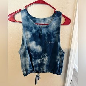 Roxy tank top, never worn, size medium